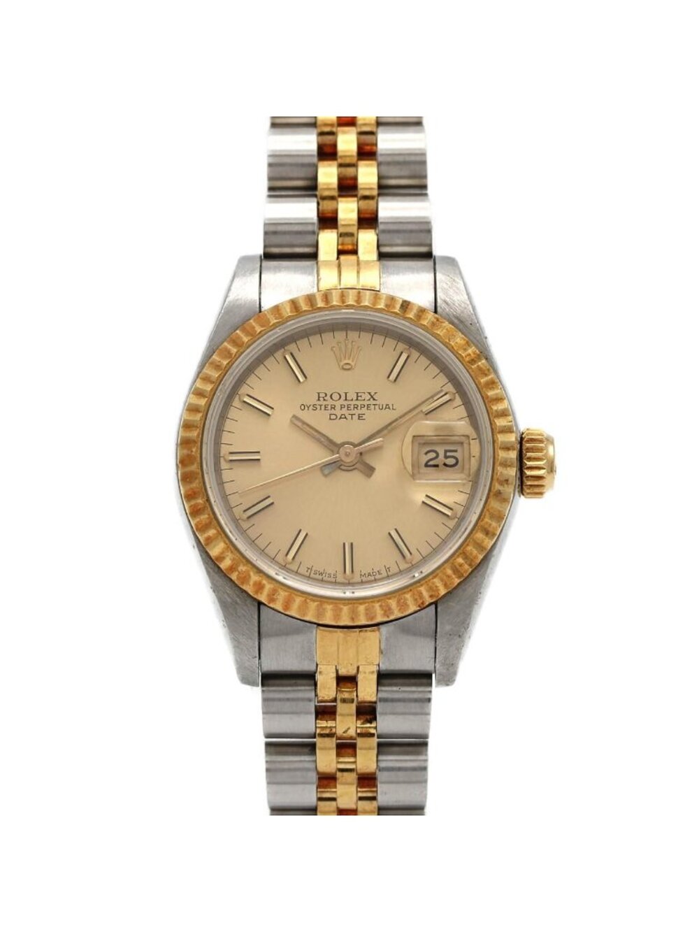 Rolex Datejust Stainless Steel Yellow Gold Automatic Watch